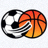 球探体育官方logo，绿色足球与篮球图标，代表体育直播与比分数据